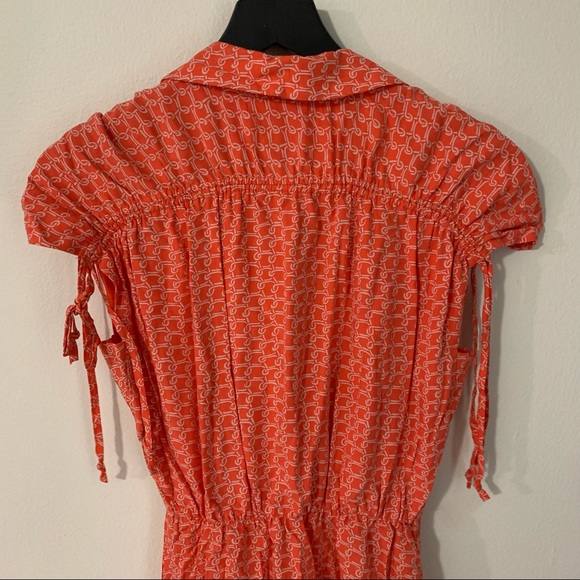 ANTHROPOLOGIE Maeve Carlotta Ruched Shirt Dress XS - Picture 13 of 15